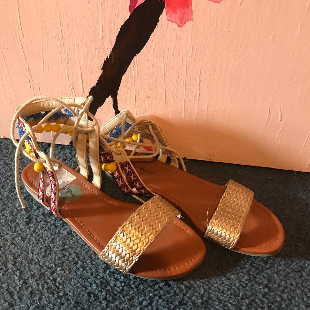 Lace up Sandals